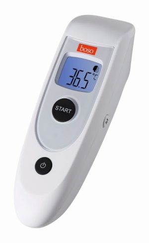 Fieberthermometer / bosotherm diagnostic kontaktloses Infrarot-Thermometer, 30 Speicher