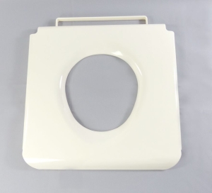 Toilettenstuhlsitzbrille Kunststoff weiß Ortopedia (HCDA), B&B Toilettenstühle