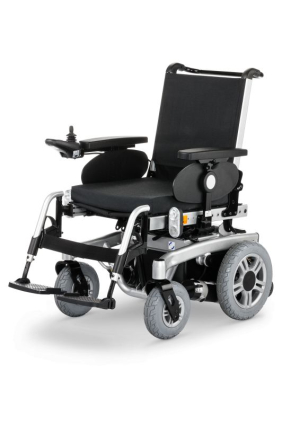E-Rollstuhl I-Chair MC 1, 1.610, silverline, SB43(-55),6km/h, inkl. Batterien u. Ladegerät