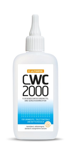 Geruchsvernichter mit Desinfektionsmittel Ultrana CWC 2000, speziell für Urinbeutel 100ml