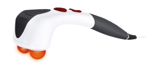 Handmassagegerät ITM Pro mit Rotlicht, inkl. 4 Massageaufsätze