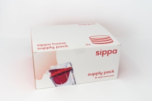 Mengenpackung, sippa home pad supply pack 36 sippa pad (Ring mit integrierter Membran)