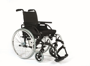 Rollstuhl Breezy Basix 2, Steckachse, brillantsilber